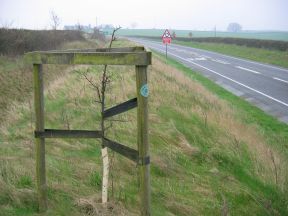 Greenwich Meridian Marker; England; Lincolnshire; Louth